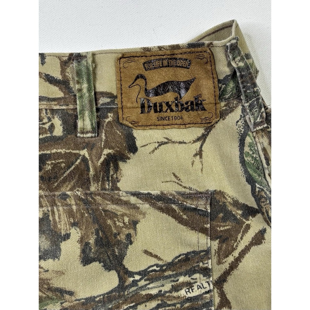 Duxbak Pants Men's 40 Regular Vintage Thinsulate Realtree Camo Hunting USA Made - Picture 15 of 15
